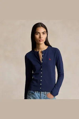 Ralph Lauren Stretch katoenen vest met ronde hals
