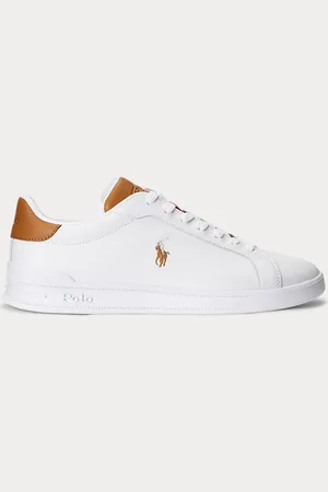 Ralph Lauren Heritage Court II leren sneaker
