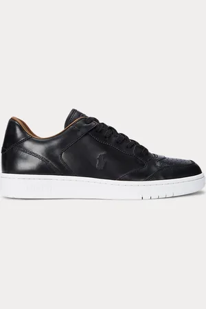 Ralph Lauren Leren tennissneaker