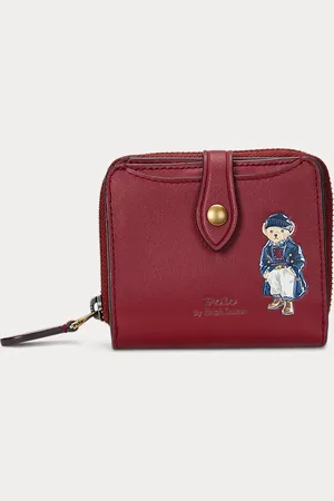 Ralph Lauren Compacte portemonnee met Polo Bear