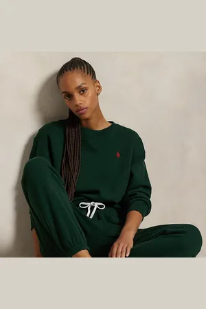 Ralph Lauren Fleece sweatshirt met ronde hals