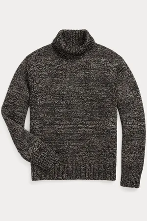 Ralph Lauren Gem??leerde trui met turtleneck in wolmix