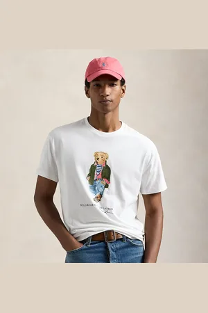 Ralph Lauren Classic fit jersey T-shirt met Polo Bear