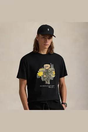 Ralph Lauren Classic fit jersey T-shirt met Polo Bear