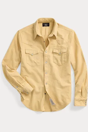 Ralph Lauren Slim fit chamois western overhemd