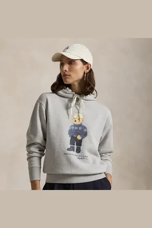 Ralph Lauren Fleece hoodie met Polo Bear