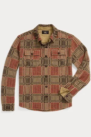 Ralph Lauren Wollen jacquard overshirt