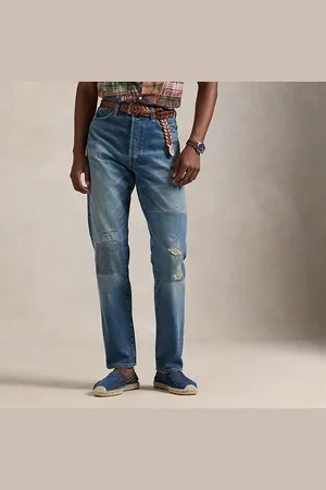 Ralph Lauren Heritage straight distressed jeans