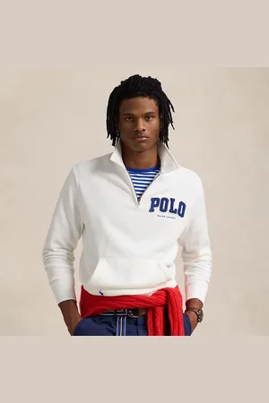 Ralph Lauren Het RL fleece sweatshirt met kraag