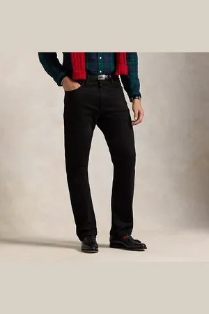 Ralph Lauren Grotere Maten - Hampton relaxed straight stretch jeans