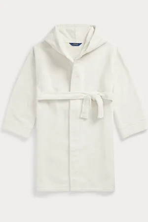 Ralph Lauren Katoenen terry badjas met capuchon