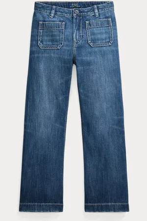 Ralph Lauren Jeans met wijde pijp en logo