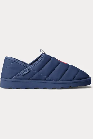 Ralph Lauren Everett gewatteerde pantoffel