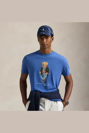 Ralph Lauren Classic fit jersey T-shirt met Polo Bear