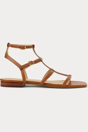 Ralph Lauren Everley kalfsleren gladiator sandaal