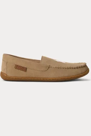 Ralph Lauren Brenan suède pantoffel