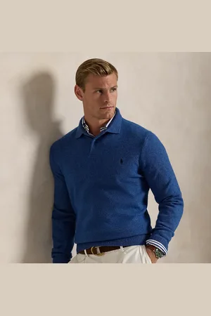 Ralph Lauren Wol-katoenen trui met polokraag