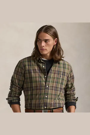 Ralph Lauren Custom fit geruit performance overhemd