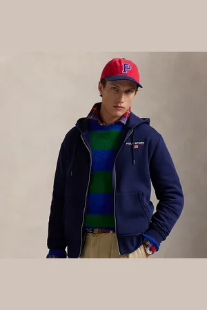 Ralph Lauren Fleece Polo Sport hoodie met rits