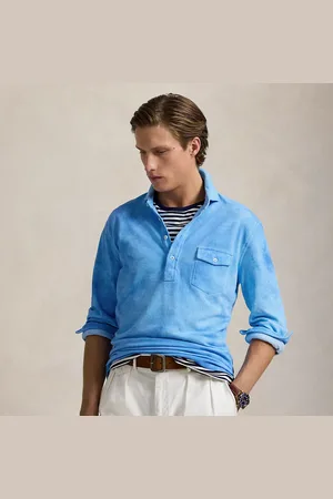 Ralph Lauren Garment-dyed mesh Polo-shirt