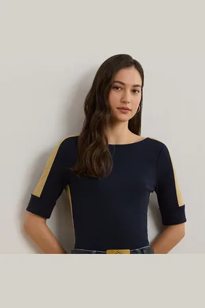 Ralph Lauren Katoenen T-shirt met halflange mouwen