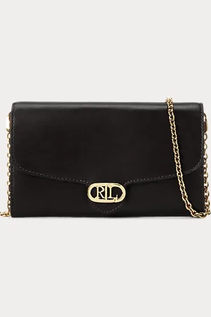 Ralph Lauren Adair medium leren crossbodytas