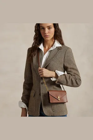 Ralph Lauren Leren Polo ID portemonnee en tas