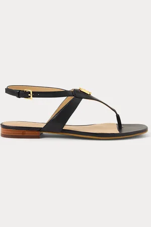 Ralph Lauren Everley kalfsleren sandaal
