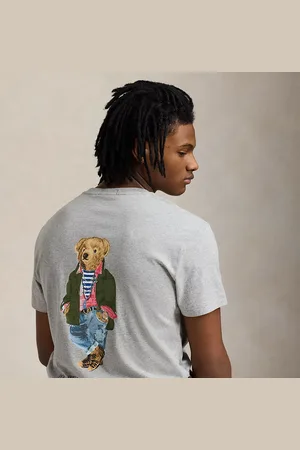 Ralph Lauren Jersey custom slim fit Polo Bear T-shirt