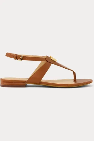 Ralph Lauren Everley kalfsleren sandaal