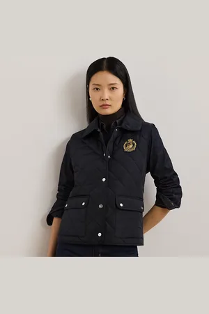 Ralph Lauren Doorgestikte bodywarmer met embleem