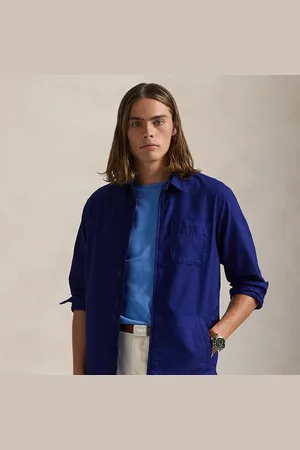 Ralph Lauren Garengeverfd Oxford overshirt