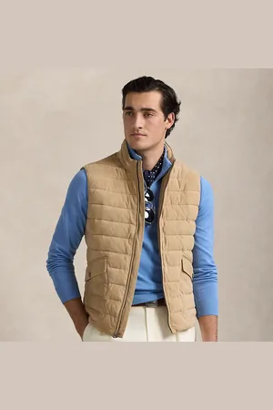 Ralph Lauren Gewatteerde suède bodywarmer