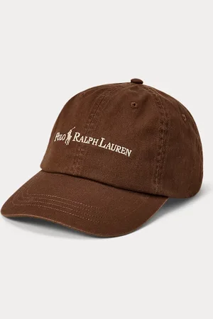 Ralph Lauren Katoenen keperstof baseballpet
