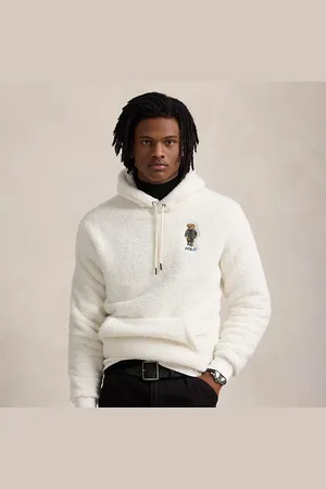 Ralph Lauren Fleece hoodie met Polo Bear