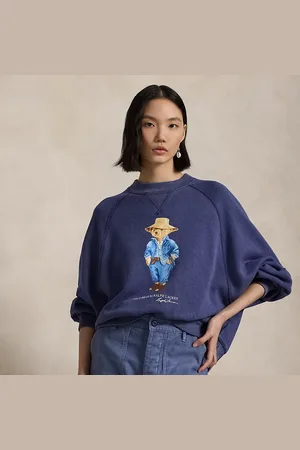 Ralph Lauren Oversized fleece met Polo Bear