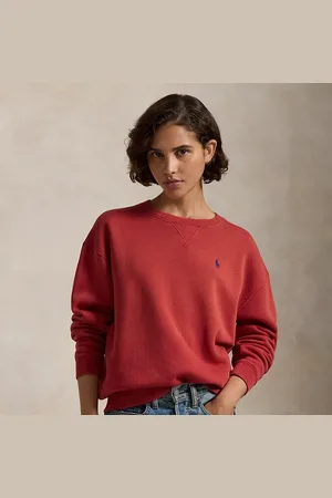 Ralph Lauren Fleece sweatshirt met ronde hals