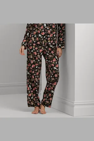 Ralph Lauren Gebloemde pyjamaset van katoenmix