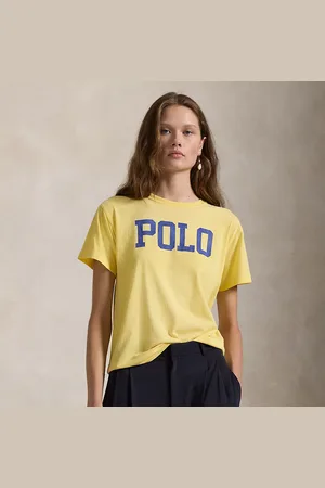 Ralph Lauren Katoenjersey T-shirt ronde hals met logo