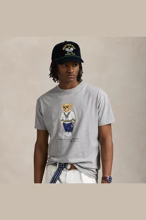 Ralph Lauren Jersey custom slim fit Polo Bear T-shirt