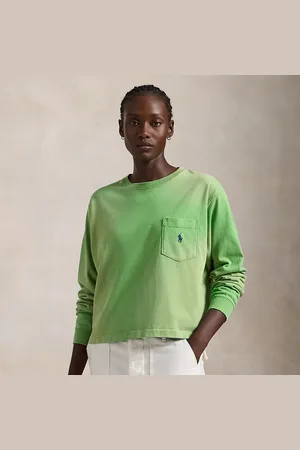 Ralph Lauren Jersey T-shirt met lange mouw en logo