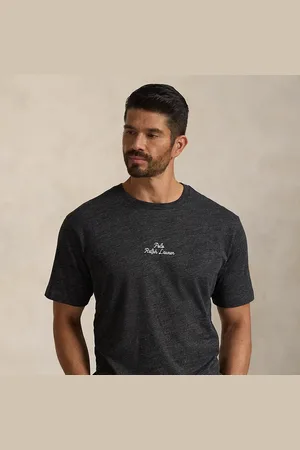 Ralph Lauren Grotere Maten - Jersey T-shirt met geborduurd logo