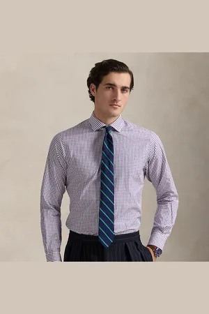 Ralph Lauren Custom fit tattersall poplin overhemd