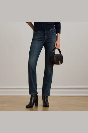 Ralph Lauren Enkellange jeans met hoge taille