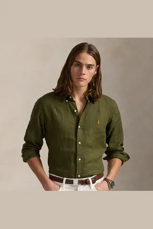 Ralph Lauren Custom fit linnen overhemd