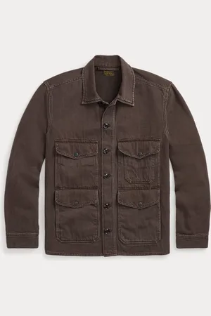 Ralph Lauren Keperstof utility overhemdjack