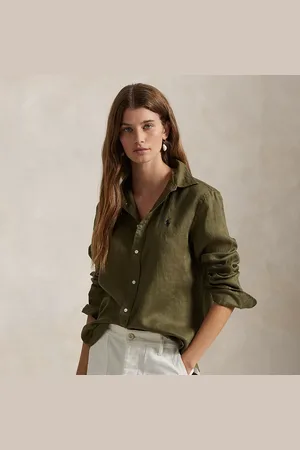 Ralph Lauren Classic fit linnen overhemd