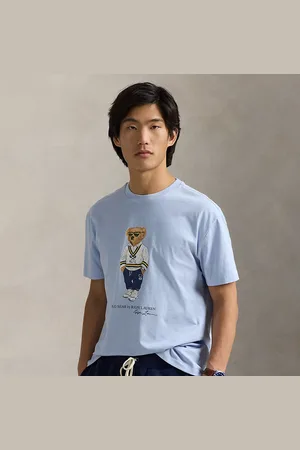 Ralph Lauren Jersey custom slim fit Polo Bear T-shirt