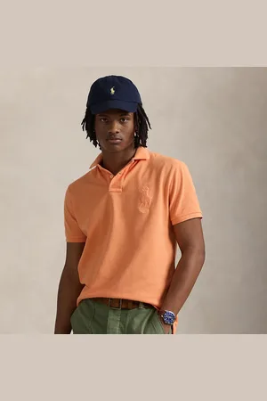 Ralph Lauren Custom slim mesh Polo-shirt met Big Pony