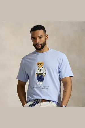 Ralph Lauren Grotere Maten - Jersey T-shirt met Polo Bear